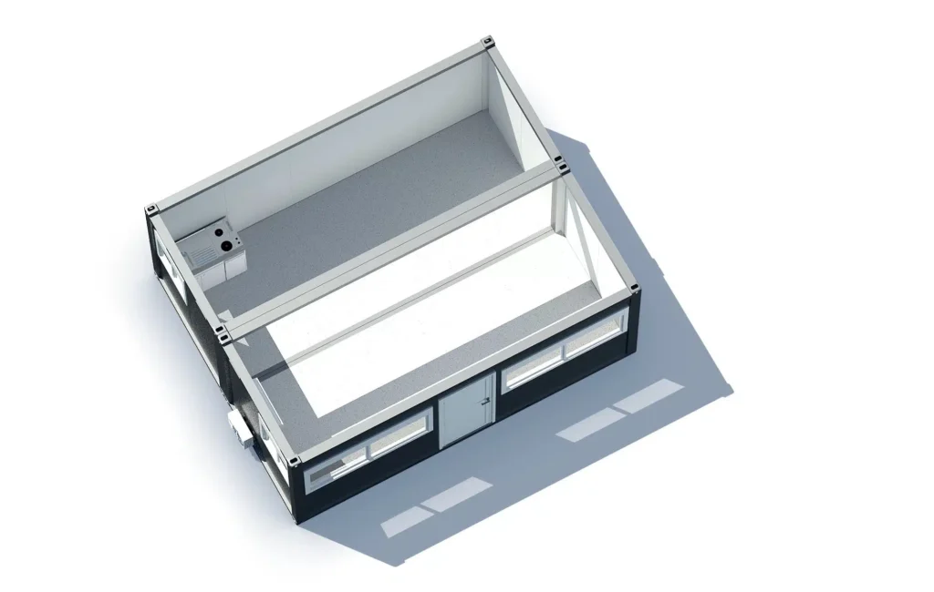 3d bungalow base de vie