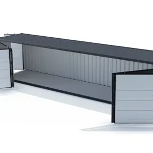 container maritime 40 pieds dry high cube open side