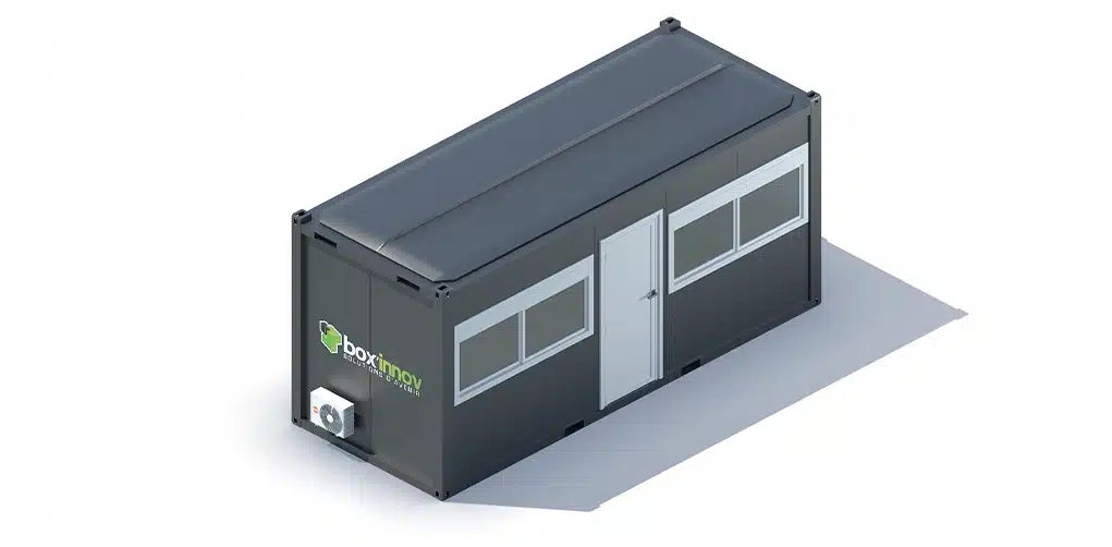 bungalow bureau amenage entreprise