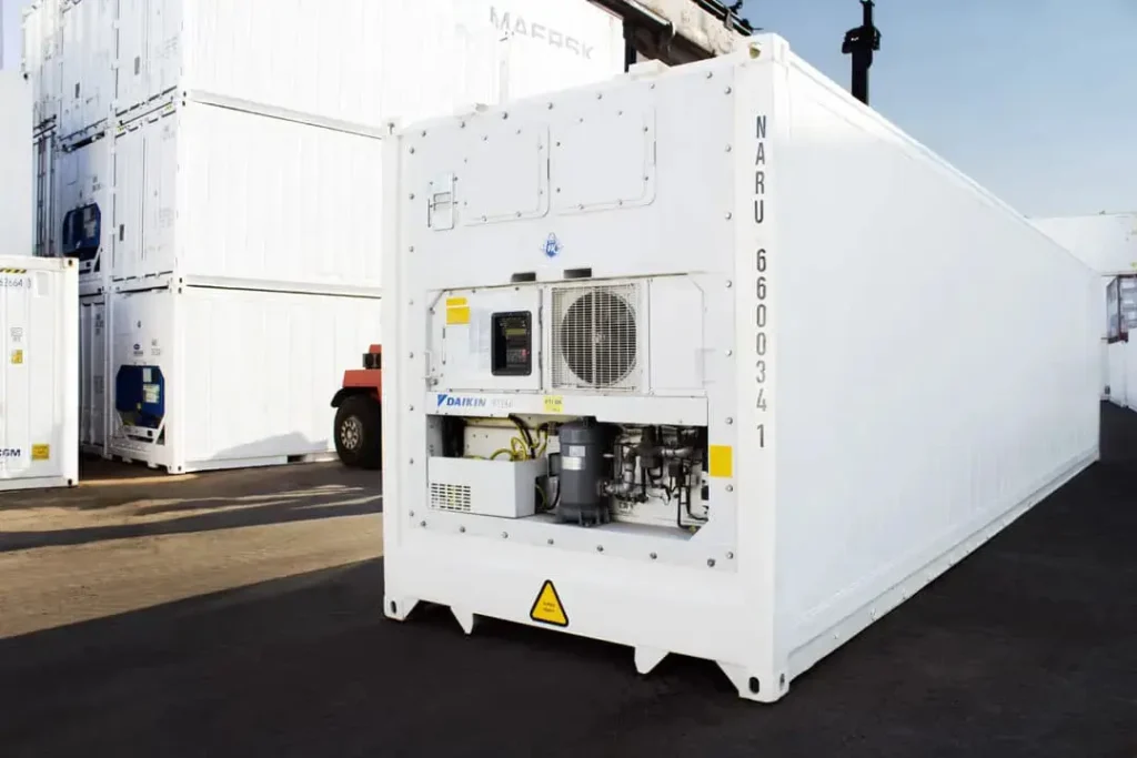 conteneur frigorifique daikin 40 20 pieds
