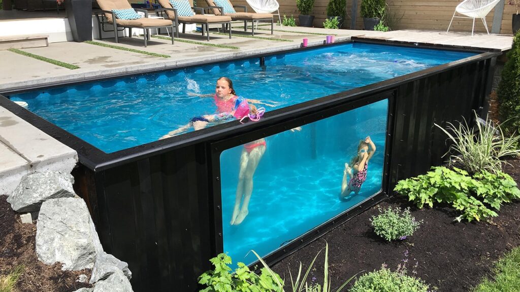 piscine container